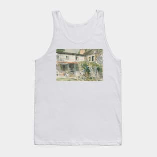 Back of the Old House by Childe Hassam Tank Top